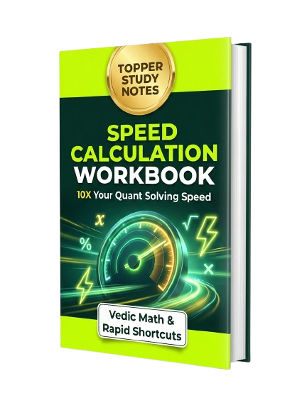 Speed Calculation Workbook Cover